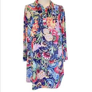 Serengeti Floral Top - Multicolor